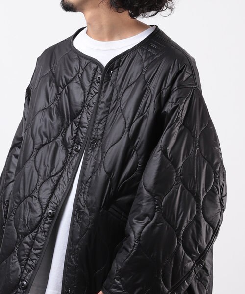 送料込み！　フリークスストア　ブラック キルティングインナー付き　M-65 FREAK'S STORE モッズコート コート 限定展開 ビッグシルエット