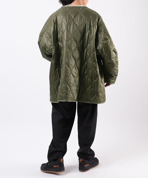 WEB限定 M-65 キルトライナー ロング/キルティングジャケット