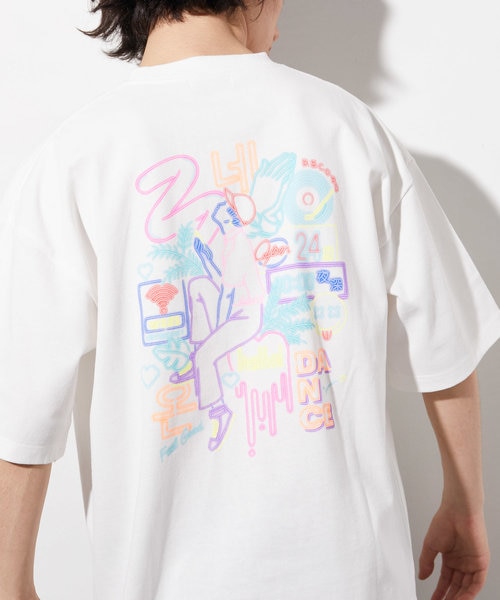 試着のみ！ neonsign ネオンサイン スーベニアTシャツ neon sign ネオンサイン ロングTシャツ NEONSIGN ネオンサイン スーベニアロング