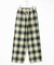 チェックイージーパンツ