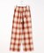チェックイージーパンツ