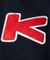 WEB限定 KAVU×FREAK'S STORE/カブー 別注 ヘビーオンス ビッグシルエット ワンポイントロゴ プルオーバーパーカー/フーディー/サガラ刺繍