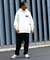 WEB限定 KAVU×FREAK'S STORE/カブー 別注 ヘビーオンス ビッグシルエット ワンポイントロゴ プルオーバーパーカー/フーディー/サガラ刺繍