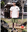 WEB限定 JOHNNY BIRD / ジョニーバード NO CAMP NO LIFE ワンポイントデザインTシャツ/JB-F2102