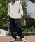 WEB限定 GRAMICCI×FREAK'S STORE/グラミチ 別注 ルーズシルエット クライミングデニムパンツ/ワイドデニム