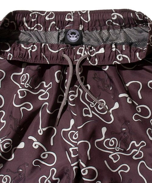 WEB限定 TOY MACHINE/トイマシーン SECT FUROSHIKI PRINT SHORT