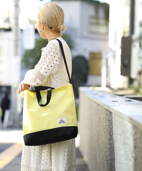 別注TOTE YELLOW/別注トートイエロー(リバーシブルトートバッグ