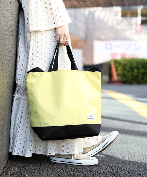 別注TOTE YELLOW/別注トートイエロー(リバーシブルトートバッグ