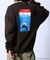 WEB限定 JAWS/ジョーズ 別注 ビッグシルエット バックプリント クルーネックスウェット