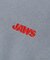 WEB限定 JAWS/ジョーズ 別注 ビッグシルエット バックプリント クルーネックスウェット