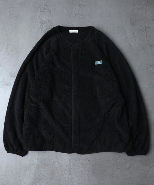 イージーブリーズ WEB限定 リラックスフィット フリースセットアップ/ノーカラー