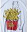 WEB限定 go slow caravan×FREAK'S STORE/ゴースローキャラバン 別注 フライドポテトクマ プリントTシャツ