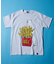 WEB限定 go slow caravan×FREAK'S STORE/ゴースローキャラバン 別注 フライドポテトクマ プリントTシャツ