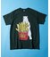 WEB限定 go slow caravan×FREAK'S STORE/ゴースローキャラバン 別注 フライドポテトクマ プリントTシャツ