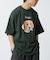WEB限定 ビッグシルエット フロント刺繍 アニマルプリントTシャツ/Beagle/ビーグル/DOG/犬