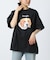 WEB限定 ビッグシルエット フロント刺繍 アニマルプリントTシャツ/Beagle/ビーグル/DOG/犬