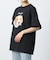 WEB限定 ビッグシルエット フロント刺繍 アニマルプリントTシャツ/Beagle/ビーグル/DOG/犬