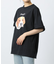 WEB限定 ビッグシルエット フロント刺繍 アニマルプリントTシャツ/Beagle/ビーグル/DOG/犬