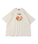 WEB限定 ビッグシルエット フロント刺繍 アニマルプリントTシャツ/Beagle/ビーグル/DOG/犬