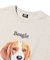 WEB限定 ビッグシルエット フロント刺繍 アニマルプリントTシャツ/Beagle/ビーグル/DOG/犬