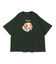 WEB限定 ビッグシルエット フロント刺繍 アニマルプリントTシャツ/Beagle/ビーグル/DOG/犬