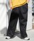 WEB限定 タックワイドストレートシルエット ワークパンツ/TCツイル/デニム/チノパンツ