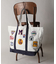 WEB限定 GROCERY & DELICATESSEN/グロサリー&デリカテッセン 別注 ランダムワッペン刺繍デザイン トートバッグ