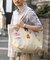 WEB限定 GROCERY & DELICATESSEN/グロサリー&デリカテッセン 別注 ランダムワッペン刺繍デザイン トートバッグ