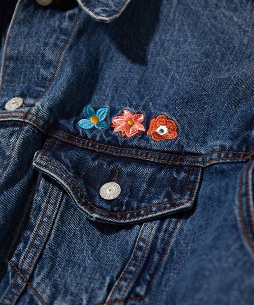 フリークスストア 刺繍入り デニムジャケット FREAK'S STORE（フリークスストア）の「FREAK'S STORE