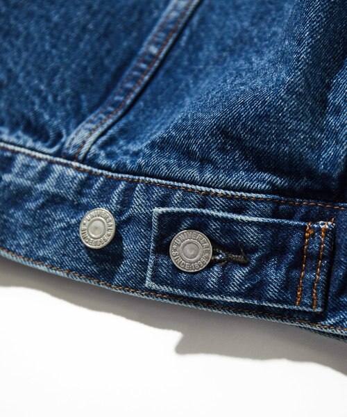 DAMAGE DENIM JACKET /デニムジャケット ダメージ加工 刺繍