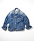 DAMAGE DENIM JACKET /デニムジャケット ダメージ加工 刺繍