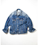 DAMAGE DENIM JACKET /デニムジャケット ダメージ加工 刺繍