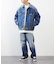 DAMAGE DENIM JACKET /デニムジャケット ダメージ加工 刺繍