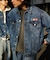 DAMAGE DENIM JACKET /デニムジャケット ダメージ加工 刺繍