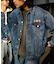 DAMAGE DENIM JACKET /デニムジャケット ダメージ加工 刺繍