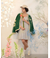 GARDEN柄ティアードワンピースワンピース