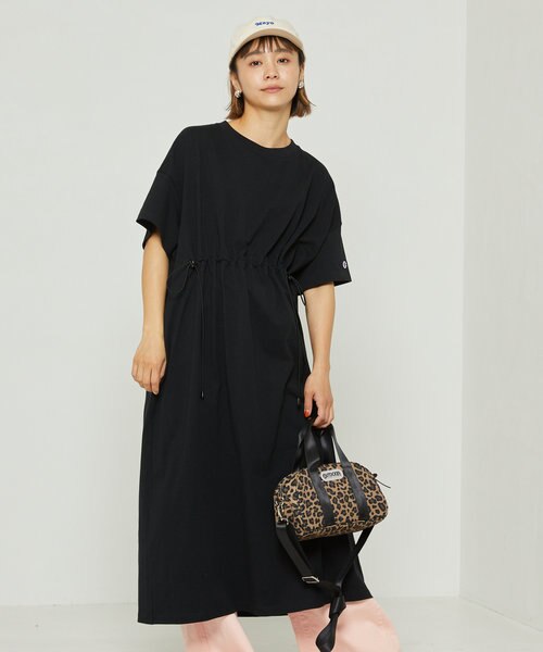 別注CODE SHORT SLEEVE ONE PIECE/別注コード半袖ワンピース