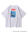 WEB限定 JAWS/ジョーズ 別注 ビッグシルエット バックプリント クルーネックTシャツ