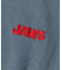 WEB限定 JAWS/ジョーズ 別注 ビッグシルエット バックプリント クルーネックTシャツ