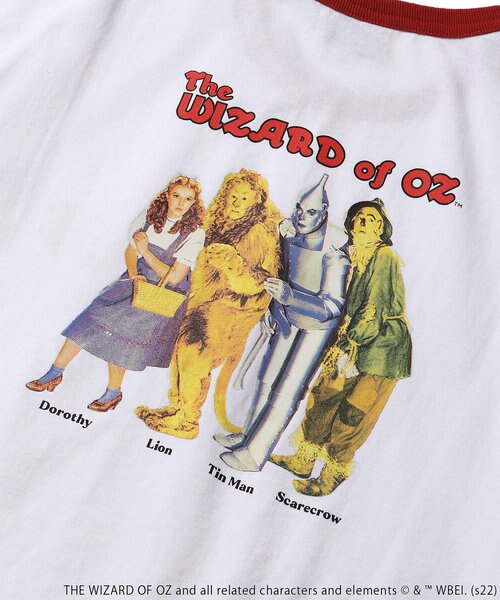 WEB限定 The Wizard of Oz/オズの魔法使い 別注 ビッグシルエット バックプリント リンガーTシャツ ｜フリークスストアの通販｜&mall（アンドモール）三井ショッピングパーク公式通販