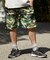 WEB限定 KELTY×FREAK'S STORE/ケルティ 別注 ワンポイントロゴ ショーツ/カモフラ/レオパード