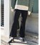メローリブカットフレアパンツ