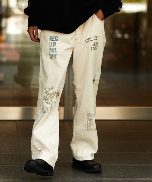 SP MEMORIAL PANTS/メモリアルパンツ/総柄｜フリークスストアの通販