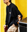 WEB限定 THRASHER×FREAK'S STORE/スラッシャー 別注 ビッグシルエット 袖プリント フレイムロゴ ロングスリーブTシャツ/ロンT