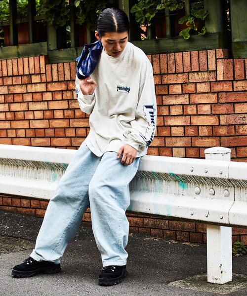 WEB限定 THRASHER×FREAK'S STORE/スラッシャー 別注 ビッグ
