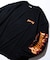 WEB限定 THRASHER×FREAK'S STORE/スラッシャー 別注 ビッグシルエット 袖プリント フレイムロゴ ロングスリーブTシャツ/ロンT
