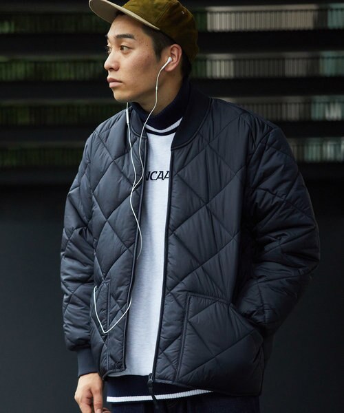 PRIMALOFT キルティングブルゾン/プリマロフト 高機能中綿ミリタリー