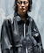 フェイクレザーブルゾン