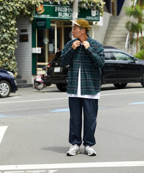 ValeForever stoneネルシャツスタッズ蜘蛛の巣 BADHOP着用 ValeForever stoneネルシャツスタッズ蜘蛛の巣 BADHOP着用