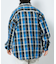 WEB限定 THE ALASKAN×FREAK'S STORE/アラスカン 別注 ビッグシルエット ヘビーネルシャツ/チェックシャツ